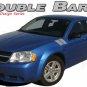 2009 AVENGER DOUBLE BAR Hash Style Decals Stripes Hood Vinyl Graphics 8LE