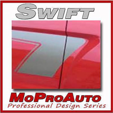 SWIFT Ford Focus Side Vinyl Graphic Decals - Professional Stripes 2010 199
