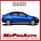 2016 Dodge Dart // DASH // Lower Rocker Panel Side Stripes Decals Graphics 3M SC