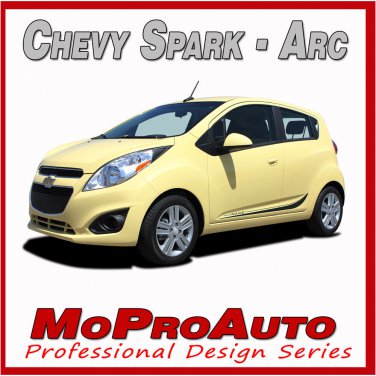 2014 Chevy Spark ARC Side Door Vinyl Graphics Stripes Pro Grade 3M Decals Kit P7