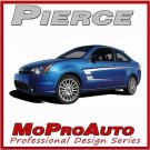 PIERCE Ford Focus Graphics - 3M Pro Vinyl Stripes Decals 2010 * 271