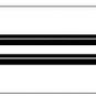 STOCK ROCKER Panel Vinyl - 3M Professional GRAPHICS Decals Stripes New! * 707