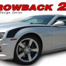 2014-2015 Chevy Camaro Throwback Hockey Stick Stripes Vinyl Graphic Decals SS RS