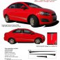 Pro Grade Vinyl / 2015 Chevy SONIC GRAPHICS FLARE / Stripes Decals  * 3M TA1