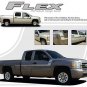 Flex Body Side Vinyl Graphic Stripes Decals 2000-2018 Chevy Silverado GMC Sierra
