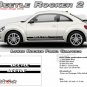 Lower Rocker Panel 2 Vinyl Decals Stripes Graphic 1998-2016 Volkswagen Beetle