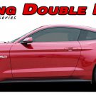 2015-2017 Mustang DOUBLE BAR Hood Fender Hash Mark Stripe Vinyl Graphic 3M Decal
