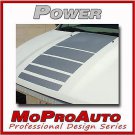 Dodge Ram - 3M Pro Vinyl Hood Side Vinyl Graphics Decals Stripes 2016 748