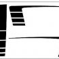 Dodge Ram - 3M Pro Vinyl Hood Side Vinyl Graphics Decals Stripes 2016 748