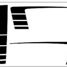 Dodge Ram Bed Hood Graphics Decals - 3M Pro Vinyl Stripes 2016 627