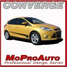 2016 Ford Focus CONVERGE Side Pro Grade 3M Vinyl Stripes Decals Graphics B77