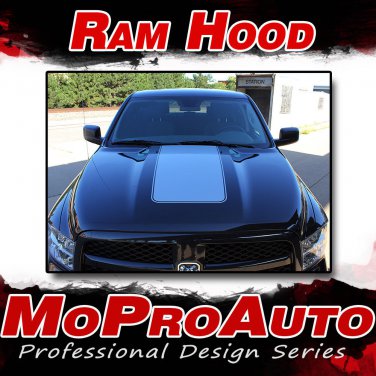 2012 Dodge Ram Factory Style Hood 3M Pro Vinyl Graphics Decals Stripes D15