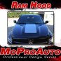 2012 Dodge Ram Factory Style Hood 3M Pro Vinyl Graphics Decals Stripes D15