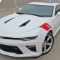 2017 2018 Camaro Hashmarks Hood Fender Vinyl HASH Stripes Graphics Decals SS LS