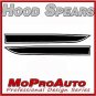 Mustang - 3M Pro Grade SOLID HOOD SPEARS Stripes Graphics Decals 2011 380