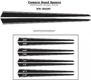 Hood Spears 2014 Camaro Decals Stripes Graphic LS Premium 3M Vinyl 240