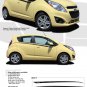 2015 Chevy SPARK OVER Side Door Vinyl Graphics Stripes Pro Grade 3M Decals  L46