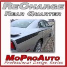 2013 RECHARGE QP Dodge Charger Side Stripes Decals Graphics - 3M Pro 208 Vinyl