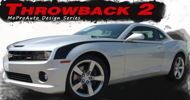 Chevy Camaro 2014-2015 Throwback Hockey Stick Stripes 3M Vinyl Graphic Decal SS