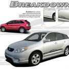 Breakdown Side Rocker Panel Vinyl Graphics Decal Stripes Dodge Ford Chevy Toyota
