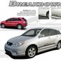 Breakdown Side Rocker Panel Vinyl Graphics Decal Stripes Dodge Ford Chevy Toyota