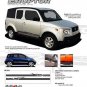 Eruptor Lower Rocker Panel Vinyl Graphic Decal 3M Stripe fits Ford Dodge etc.