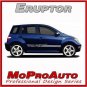 Eruptor Lower Rocker Panel Vinyl Graphic Decal 3M Stripe fits Ford Dodge etc.