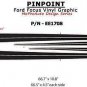 PinPoint Lower Side Rocker Panel Stripe Vinyl Graphic Decal 2012-2017 Ford Focus