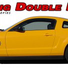 2005-2009 Mustang DOUBLE BAR Hood Fender Hash Mark Stripe Vinyl Graphic Decal