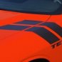 Hood Fender Side Decals DOUBLE BAR Vinyl Graphic for 2008-2014 Dodge Challenger