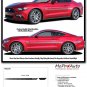 LANCE Mid Door Body Panel Vinyl Stripe 3M Decals Graphic 2015-2016 Ford Mustang