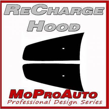 2013 Dodge Charger RECHARGE HOOD Stripes Decals Graphic - 3M Pro 404 Vinyl