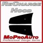 2013 Dodge Charger RECHARGE HOOD Stripes Decals Graphic - 3M Pro 404 Vinyl