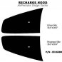 2013 Dodge Charger RECHARGE HOOD Stripes Decals Graphic - 3M Pro 404 Vinyl