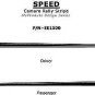 - 3M Pro Grade 2012 Chevy Camaro Vinyl Graphic SPEED Decals Stripes 3M 792