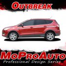 2017 Ford Escape OUTBREAK Mid-Body Line 3M Pro Vinyl Graphics Stripes Decals FD1