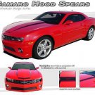 Hood Spears Cowl Spikes Stripes Decals Vinyl Graphic SS RS LS 2010-2015 Camaro