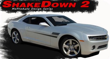 Hockey Body Stripe 3M Vinyl Graphic Shakedown Decals Chevy Camaro 2014-2015