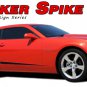 Camaro 2014-2015 Rocker Spike Lower Door Panel Stripe 3M Vinyl Graphic Decal RS