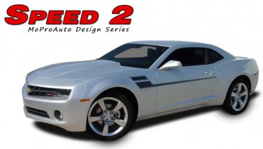 Chevy Camaro 2014-2015 Speed Hockey Stick Body Stripes 3M Vinyl Graphic Decals