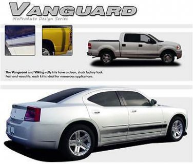 Vanguard Lower Rocker Fading Vinyl Graphic Decal for Dodge Ram Dakota Ford F-150