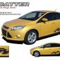 Scatter Lower Side Rocker Panel Stripe Vinyl Graphic Decal 2012-2017 Ford Focus