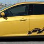 Scatter Lower Side Rocker Panel Stripe Vinyl Graphic Decal 2012-2017 Ford Focus