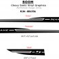 Boom Lower Rocker Panel Hood Graphics Decals Stripes fits 2012-2016 Chevy Sonic