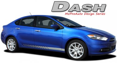 Lower Rocker Panel Strobe Side Decal Vinyl Graphic SE RT SXT 13-2016 Dodge Dart