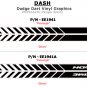 Lower Rocker Panel Strobe Side Decal Vinyl Graphic SE RT SXT 13-2016 Dodge Dart