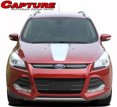 2013-2017 Ford Escape Capture Hood 3M Pro Vinyl Graphics Stripes Decals