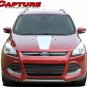 2013-2017 Ford Escape Capture Hood 3M Pro Vinyl Graphics Stripes Decals
