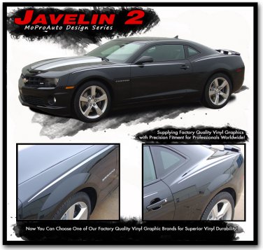 2010-2015 Chevy SS Camaro RS JAVELIN Decals Stripe 3M Pro Series Vinyl PDS1548