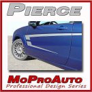 PIERCE Ford Focus Graphics Stripes Decals - 3M Pro Vinyl 2008 * 225